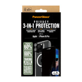 PanzerGlass ® 3-i-1 Privacy Beskyttelsespakke iPhone 16 Pro
