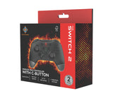 Deltaco Gaming Trådløs minicontroller til Switch med Turbo knap, sort