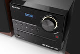 Sharp XL-B517D Home audio micro system 45 W Brun