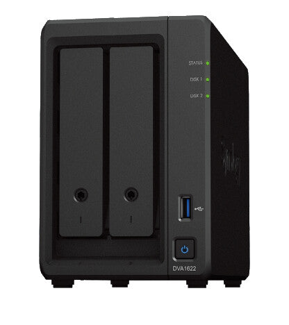 Synology DVA1622 netværksovervågningsserver Tower Gigabit Ethernet