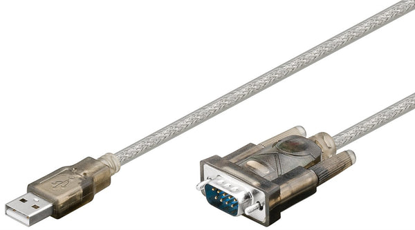 Goobay 68875 serielkabel Sort 1,5 m USB Type-A RS-232