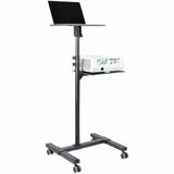 StarTech.com ADJPROJCART multimedie vogn & stand Sort Projektør Multimedia stand