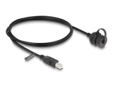 DeLOCK 88011 USB-kabel USB 2.0 1 m USB B Sort