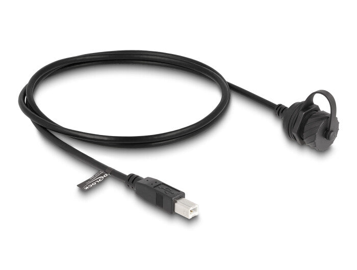 DeLOCK 88011 USB-kabel USB 2.0 1 m USB B Sort
