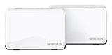 Mercusys HALO H27BE Dual-band (2,4 GHz / 5 GHz) Wi-Fi 6 (802.11ax) Hvid 3 Intern