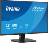 iiyama ProLite X2493HSU-B1 computerskærm 60,5 cm (23.8") 1920 x 1080 pixel Fuld HD LED Sort