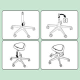 Leitz Ergo Active arbejdsstol med hjul og balance komfortsæde