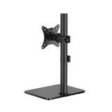 Gembird MS-D1ST-03 skærmbeslag og -stativer 81,3 cm (32") Skrivebord Sort