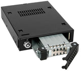 Icy Dock MB991SK-B drive bay panel Sort