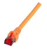 EFB Elektronik RJ45 Patchkabel S/FTP, Cat.6, LSZH, 0.15m, orange netværkskabel 0,15 m Cat6 S/FTP (S-STP)