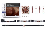 Noctua NF-A6X15 FLX Computerkølesystem Computerkabinet Ventilator 6 cm Brun 1 stk