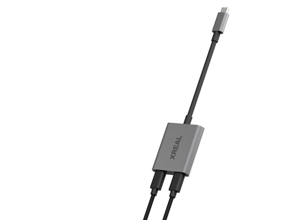 XREAL X7007 interface hub USB 2.0 Type-C Grå