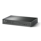 TP-Link TL-SF1008LP netværksswitch Ikke administreret Fast Ethernet (10/100) Strøm over Ethernet (PoE) Sort