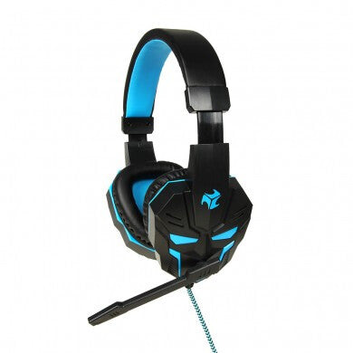 iBox X8 Headset Ledningsført Spil Sort, Blå