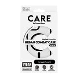PanzerGlass CARE™ by ® Urban Combat Case Transparent m. Sort MagSafe iPhone 15
