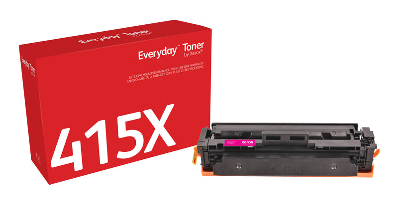 Everyday™ Magenta Toner by Xerox compatible with HP 415X (W2033X), Høj kapacitet