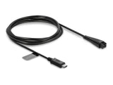 DeLOCK 91795 el-ledning Sort 1,5 m USB C 2-polet