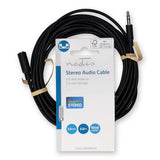Nedis CAGL22050BK50 lydkabel 5 m 3.5mm Sort