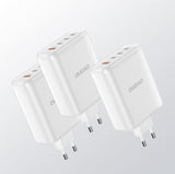 DUDAO A140 140W GaN Adapter Universel Hvid Vekselstrøm Hurtig opladning Indendørs