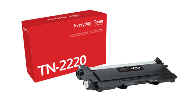 Everyday™ Mono Toner by Xerox compatible with Brother TN2220, Standard kapacitet