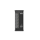Teltonika NETWORKS TSF010 Flat Ethernet Switch Ikke administreret Fast Ethernet (10/100) DIN rail Sort