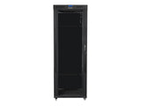 Lanberg FF01-8842-12B stativ 42U Fritstående reol Sort