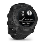 Garmin Instinct 3,05 cm (1.2") AMOLED 45 mm Digital 390 x 390 pixel Berøringsskærm Sort GPS (satellit)
