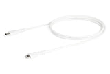 StarTech.com RUSBCLTMM1MW kabel til mobiltelefon Hvid 1 m USB C Lightning