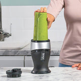 Ninja QB3001 0,47 L Bordplade blender 700 W Sort, Sølv