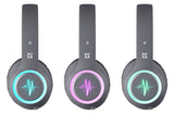 Defender FREEMOTION B571 LED Headset Kabel & trådløs Opkald/Musik/Sport/Hverdag Bluetooth Grå