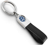 TROIKA VW Lederschlaufe Nøglering Sort
