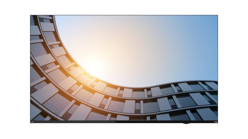 Lenovo ThinkVision E65 LFD computerskærm 163,8 cm (64.5") 3840 x 2160 pixel 4K Ultra HD LCD Sort