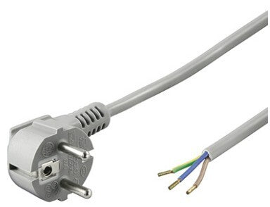 Goobay 50082 el-ledning Grå 2 m CEE7/7