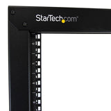 StarTech.com 2POSTRACK42 stativ 42U Fritstående reol Sort