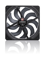 Noctua NF-A14X25 G2 PWM CHROMAX.BLACK Computerkølesystem Computerkabinet Ventilator 14 cm Sort 1 stk
