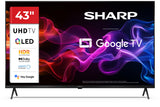 Sharp 43HP5265E TV 109,2 cm (43") 4K Ultra HD Smart TV Wi-Fi Sort