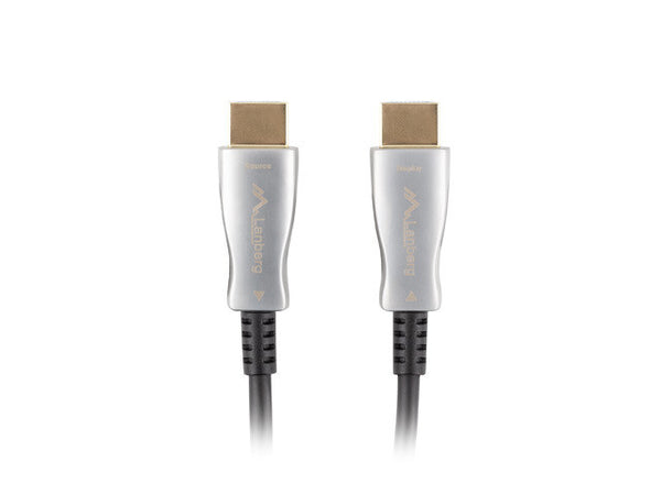 Lanberg CA-HDMI-20FB-0300-BK HDMI-kabel 30 m HDMI Type A (Standard) Sort