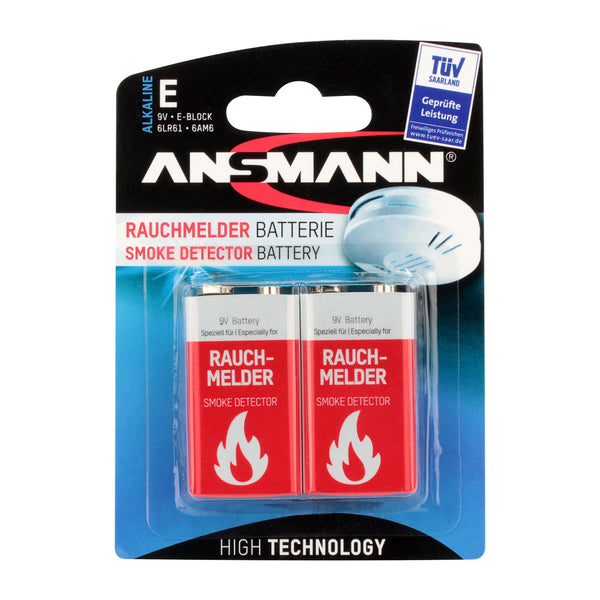 Ansmann 1515-0006 husholdningsbatteri Genopladeligt batteri 9V Alkaline