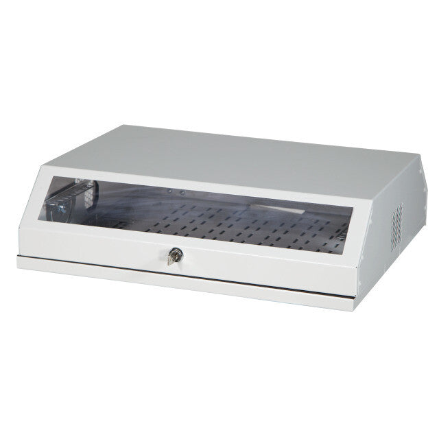 EFB Elektronik 691703V stativ 8U Vægmonteret stativ Hvid
