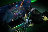 Razer Blackshark V2 X Headset Ledningsført Spil Sort, Grøn