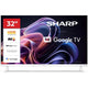 Sharp LC-32HF2265EW 81,3 cm (32") HD Smart TV Wi-Fi Hvid