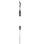 Goobay TV EasyMount L 139,7 cm (55") Sort, Sølv