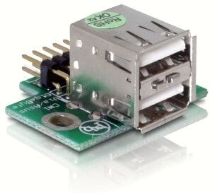 DeLOCK USB Pinheader USB 2.0 A Sølv
