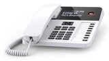 Gigaset DESK 600 Analog telefon Nummervisning Hvid