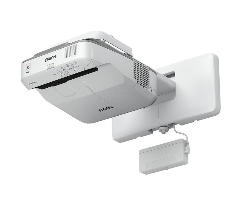 Epson EB-695Wi Ultrakort projektor med kort projiceringsafstand 3500 ANSI lumens 3LCD WXGA (1280x800) Hvid, Grå