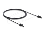 DeLOCK 91037 fiber adapter 1 stk Sort, Grå