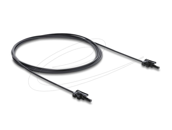 DeLOCK 91037 fiber adapter 1 stk Sort, Grå