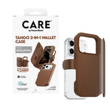 PanzerGlass CARE™ by ® Tango 2-i-1 Wallet Case Brun m. MagSafe iPhone 18 Pro | 17 Pro