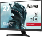 iiyama G-MASTER G2770QSU-B6 computerskærm 68,6 cm (27") 2560 x 1440 pixel Wide Quad HD LED Sort