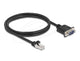 DeLOCK 64351 netværkskabel Sort 1 m Cat5e S/UTP (STP)